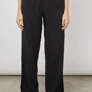 RAILS cotton leon pant in black size Large